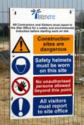 Health and Safety sign