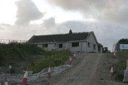 A38 - Looe Mills - demolishing the bungalow