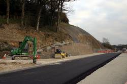 A38 - Tarmac has been laid for the Eastern carriageway