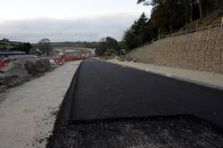 A38 - Tarmac has been laid for the Eastern carriageway