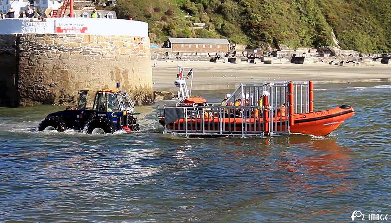 23 April 2017 - Looe RNLI Atlantic 85 launch © Ian Foster / fozimage