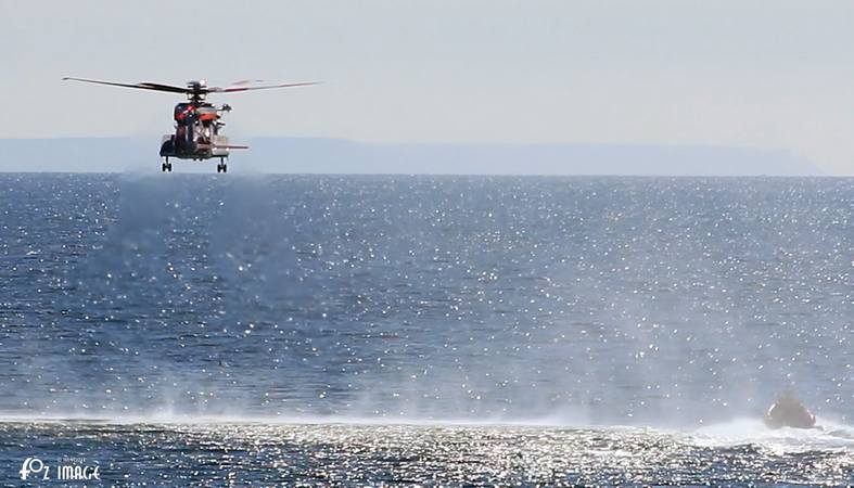 23 April 2017 - Looe RNLI and Rescue 924 © Ian Foster / fozimage