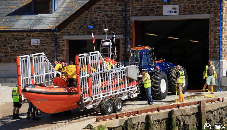 23 April 2017 - Looe RNLI Atlantic 85 recovery © Ian Foster / fozimage