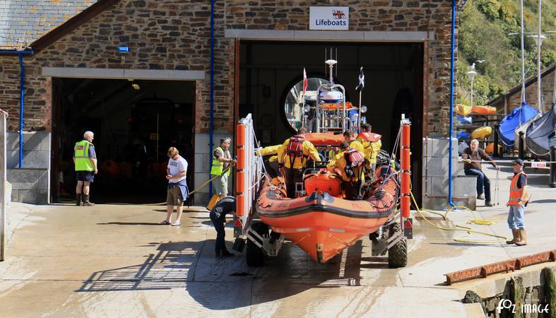 23 April 2017 - Looe RNLI Atlantic 85 recovery © Ian Foster / fozimage