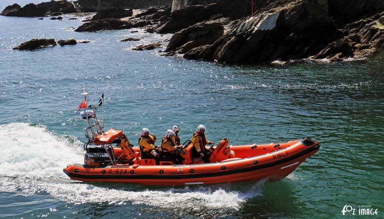 23 April 2017 - Looe RNLI Atlantic 85 B-894 Sheila and Dennis Tongue II © Ian Foster / fozimage