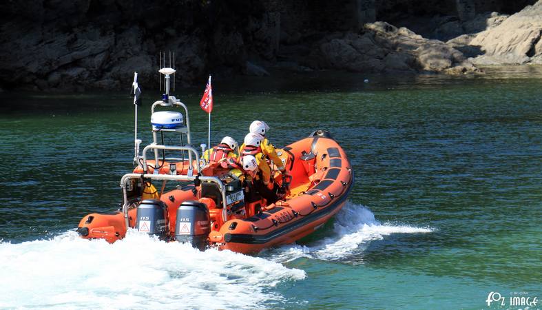 23 April 2017 - Looe RNLI Atlantic 85 B-894 Sheila and Dennis Tongue II © Ian Foster / fozimage