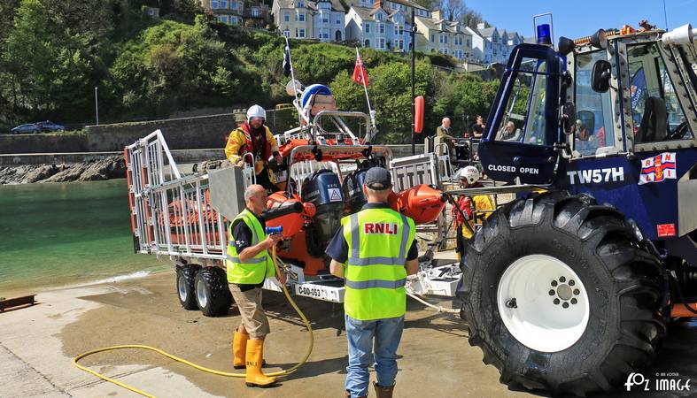 23 April 2017 - Looe RNLI Atlantic 85 B-894 Sheila and Dennis Tongue II © Ian Foster / fozimage