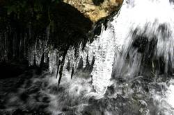 Ice formations - Devonport Leat - Raddick Hill