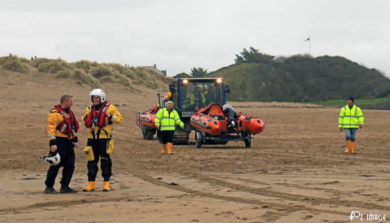 19 February 2017 - Bude RNLI surf training © Ian Foster / fozimage