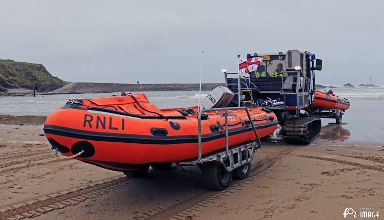 19 February 2017 - Bude RNLI surf training © Ian Foster / fozimage