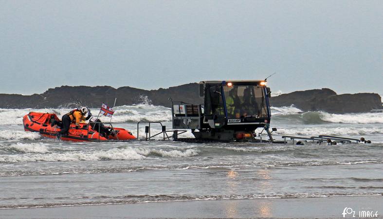 19 February 2017 - Bude RNLI surf training © Ian Foster / fozimage