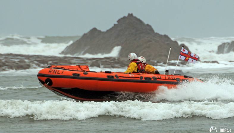 19 February 2017 - Bude RNLI surf training © Ian Foster / fozimage