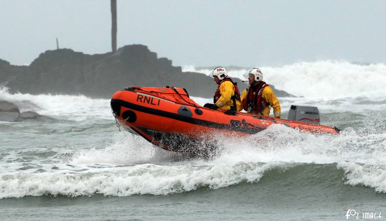 19 February 2017 - Bude RNLI surf training © Ian Foster / fozimage