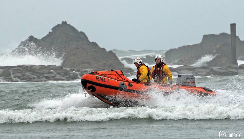 19 February 2017 - Bude RNLI surf training © Ian Foster / fozimage