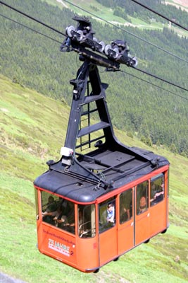 Schmittenhohe - Cable car to the summit