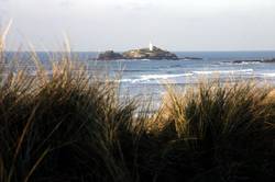Godrevy Island from Gwithian Towans