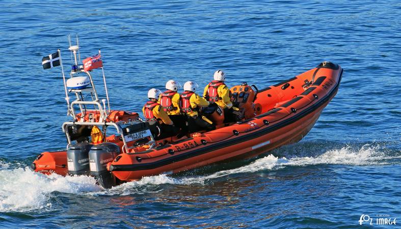 5 July 2017 - Looe RNLI D Class B-894 Sheila and Dennis Tongue II © Ian Foster / fozimage