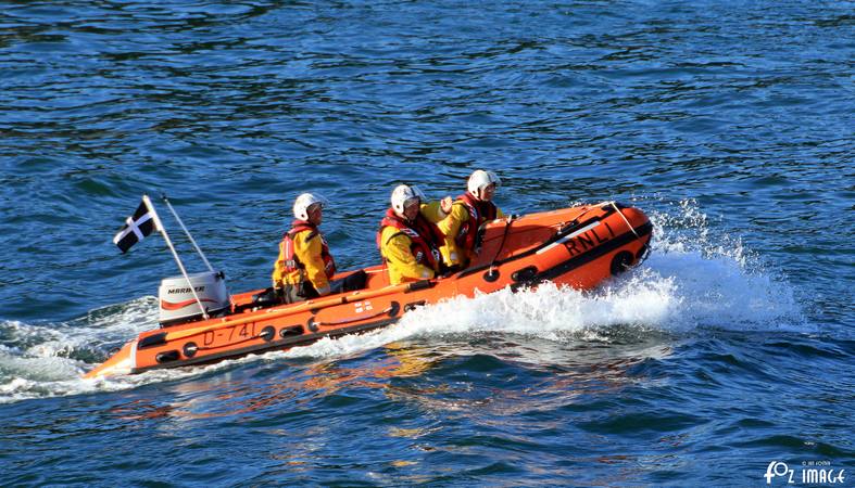 5 July 2017 - Looe RNLI D Class D-741 Ollie Naismith © Ian Foster / fozimage