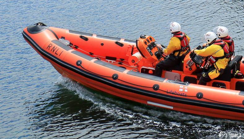 8 July 2017 - Looe RNLI Atlantic 85 B-894 Sheila and Dennis Tongue II © Ian Foster / fozimage