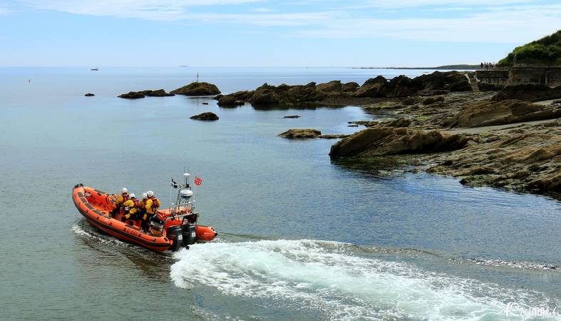 8 July 2017 - Looe RNLI Atlantic 85 B-894 Sheila and Dennis Tongue II © Ian Foster / fozimage