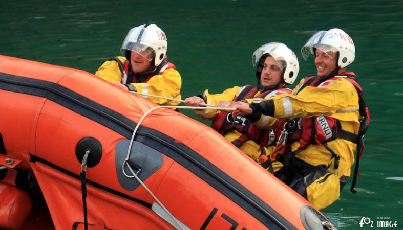 RNLI Capsize boat training