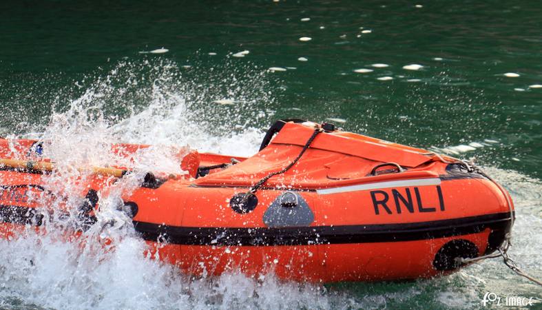 12 July 2017 - RNLI Capsize boat training © Ian Foster / fozimage