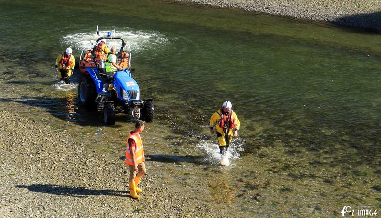 17 June 2017 - Looe RNLI D Class D-741 Ollie Naismith recovery © Ian Foster / fozimage