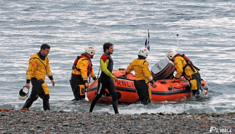 28 June 2017 - Looe RNLI Training with RNLI Lifeguards on Seaton beach © Ian Foster / fozimage