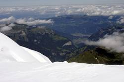 Jungfraujoch panorama