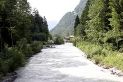 Schwarze Lutschine river