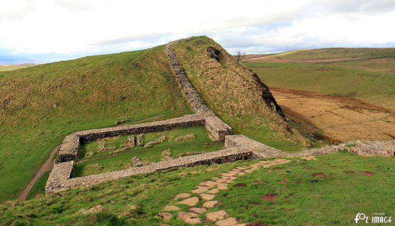 31 March 2017 - Hadrian's Wall Milecastle 39 © Ian Foster / fozimage