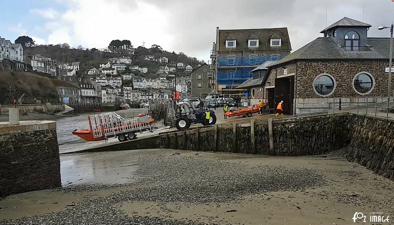 4 March 2017 - Looe RNLI Atlantic 85 B-894 Sheila and Dennis Tongue II © Ian Foster / fozimage