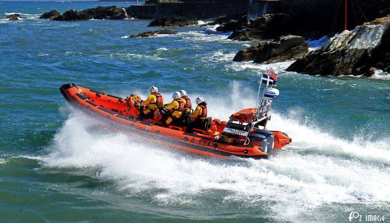 26 May 2017 - Looe RNLI Atlantic 85 B-894 Sheila and Dennis Tongue II © Ian Foster / fozimage