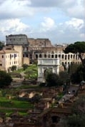 Colosseo and Arch of Titus