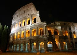 Rome - Colosseo at night