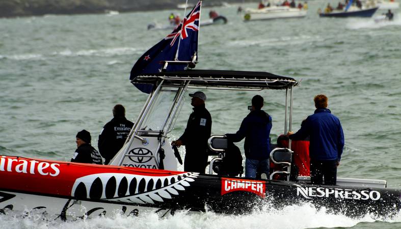 America's Cup World Series - Plymouth Sound - © Ian Foster / fozimage