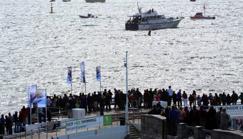 America's Cup World Series - Tinside Lido Plymouth Hoe - © Ian Foster / fozimage