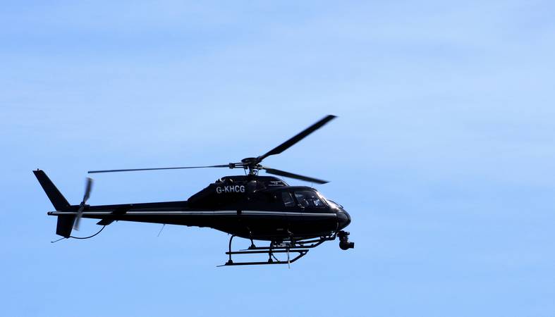 America's Cup World Series - Media Helicopters - © Ian Foster / fozimage