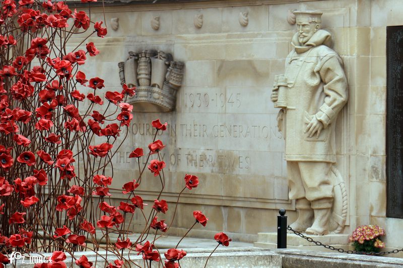 29 September 2017 - Poppies Wave - Plymouth Naval Memorial © Ian Foster / fozimage