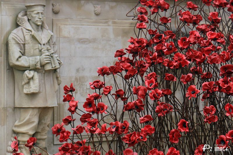 29 September 2017 - Poppies Wave - Plymouth Naval Memorial © Ian Foster / fozimage