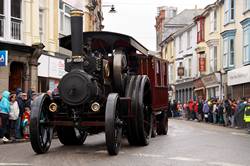Trevithick steam engine parade