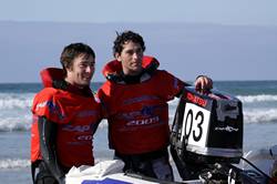 Zapcat racing - Watergate Bay - Craig Davis and Rob Martin 2009 champions
